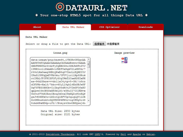 Data URL Maker
