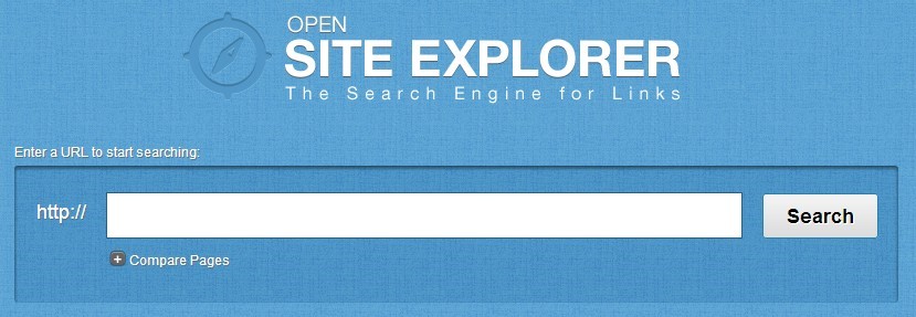 圖六：open site explorer工具