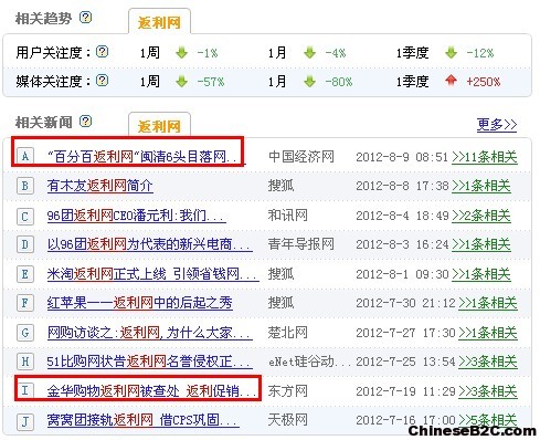 2.返利行业的一些负面新闻