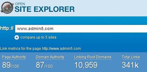 open site explorer