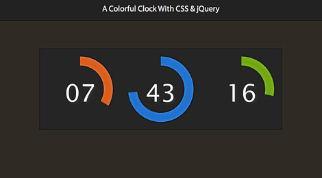 Colorful Clock