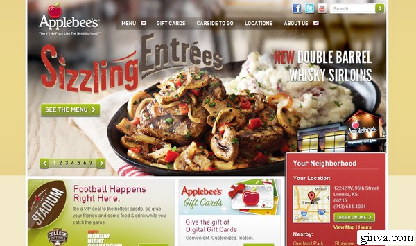 restaurant website design 4 > 30+ Restaurant Website Design That Will Make You Hungry